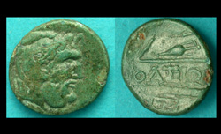 Thrace, Thasos, Herakles with Bow and Club reverse, Rare!